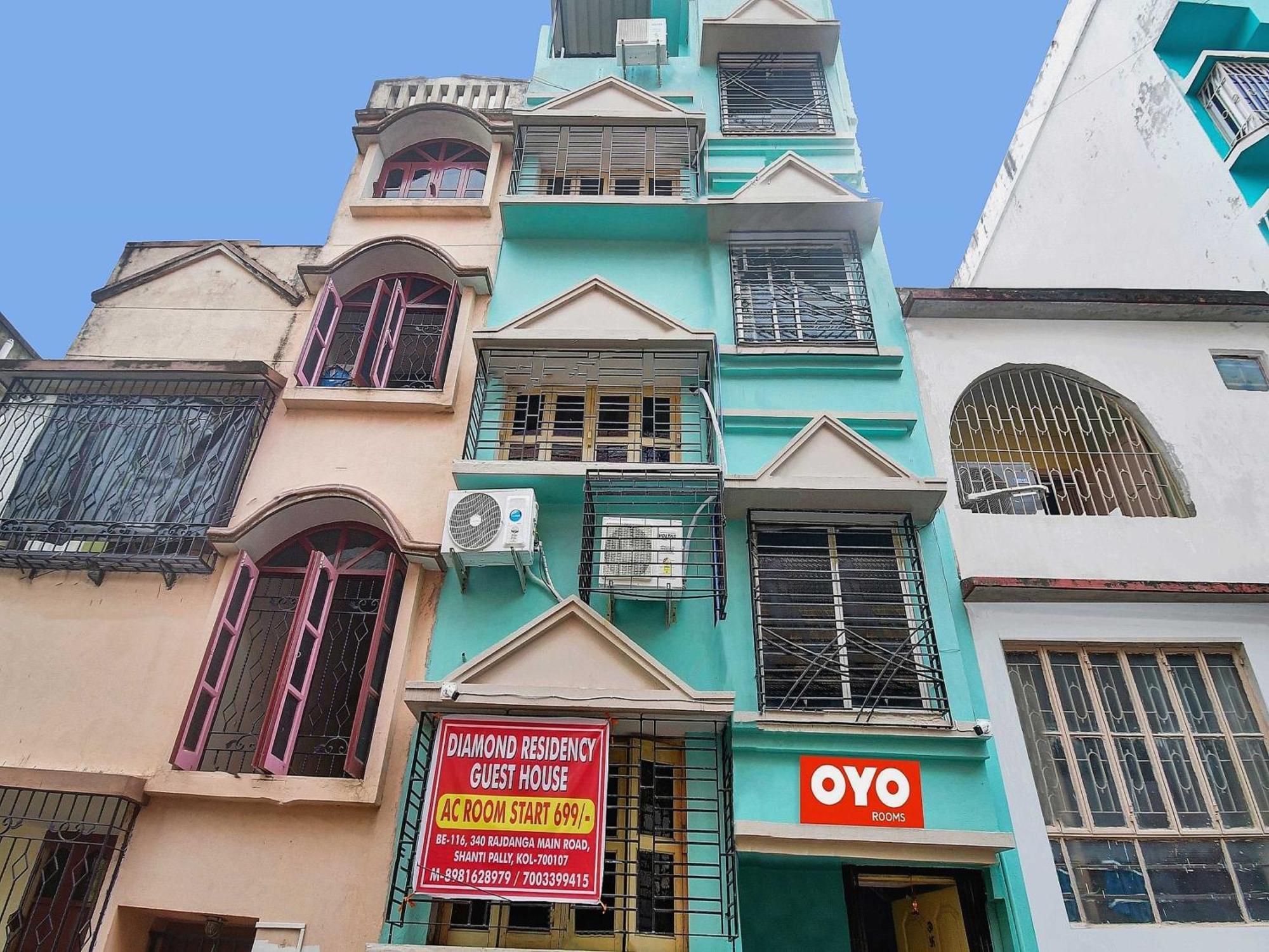 Hotel O Diamond Residency Kalkutta Exterior foto