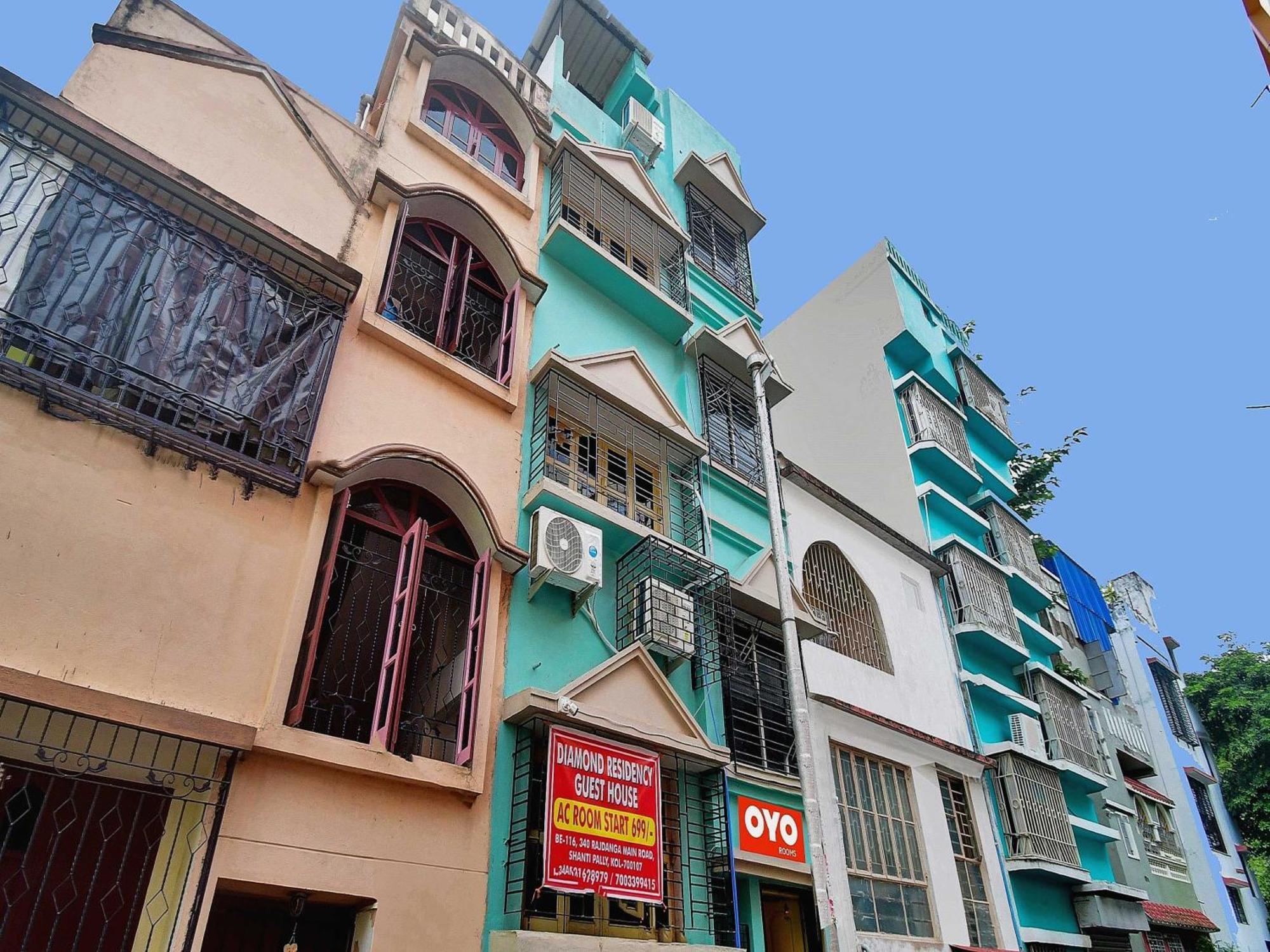 Hotel O Diamond Residency Kalkutta Exterior foto