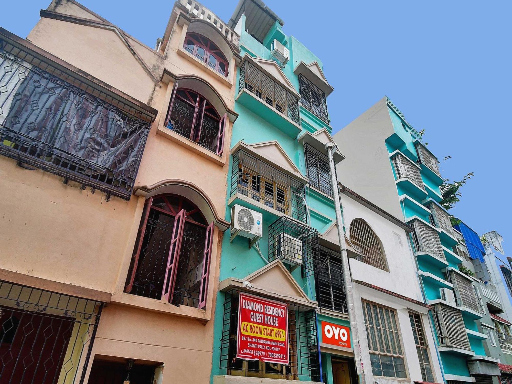 Hotel O Diamond Residency Kalkutta Exterior foto