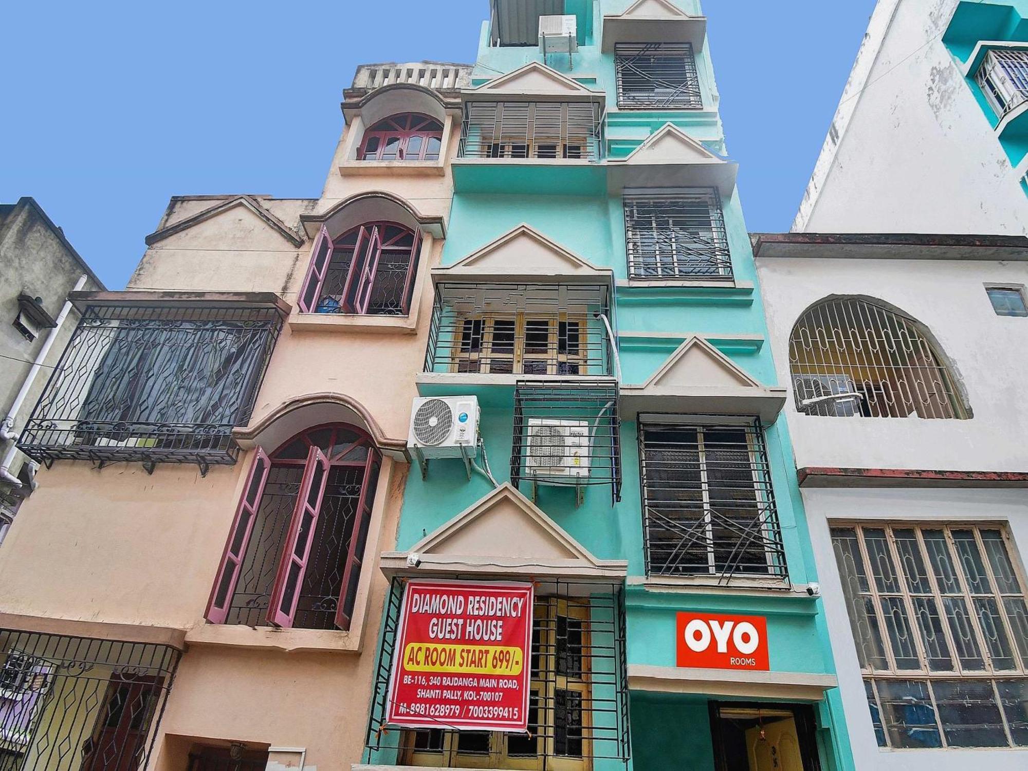Hotel O Diamond Residency Kalkutta Exterior foto