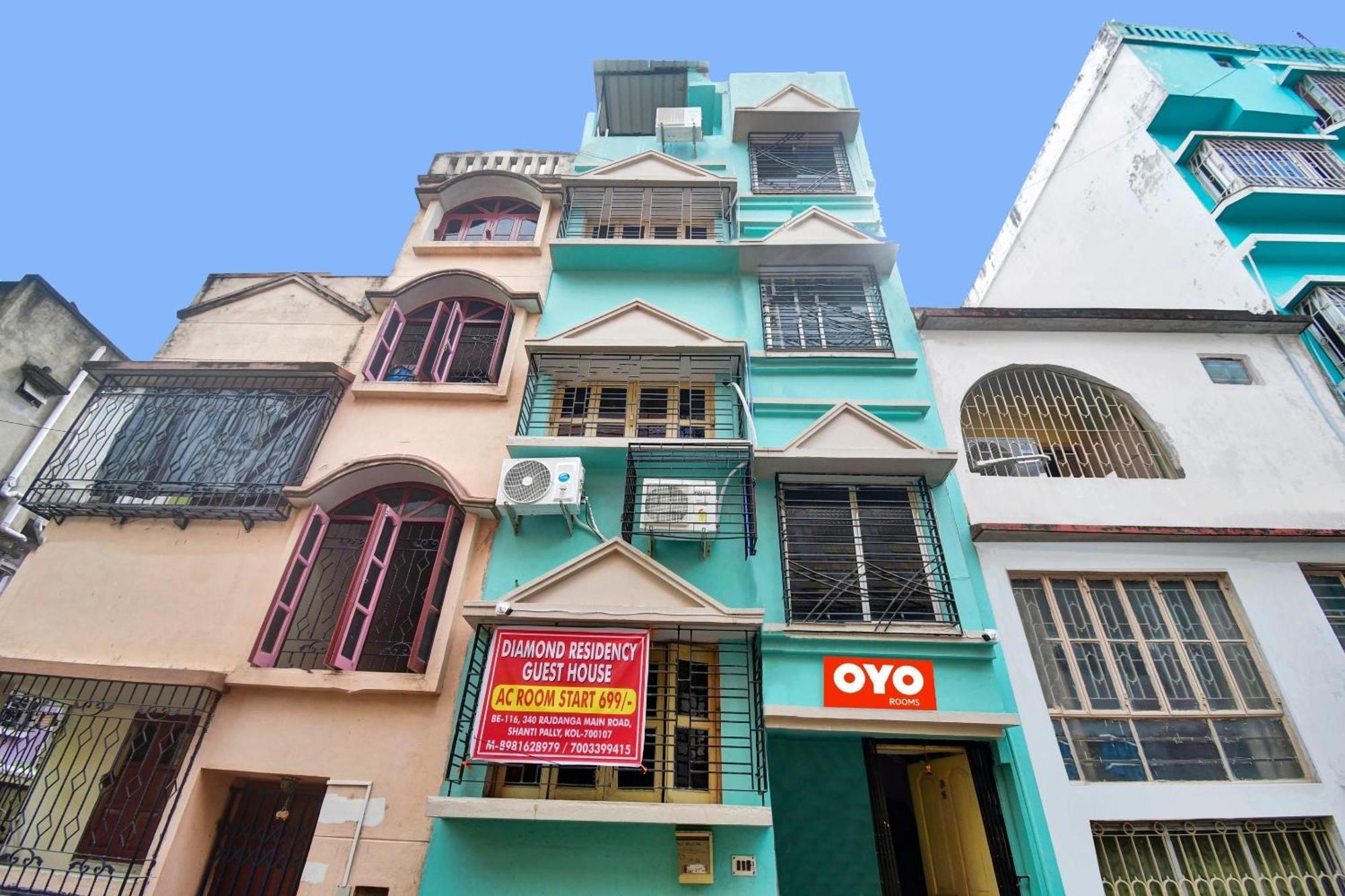 Hotel O Diamond Residency Kalkutta Exterior foto